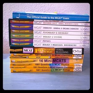 MCAT prep-books